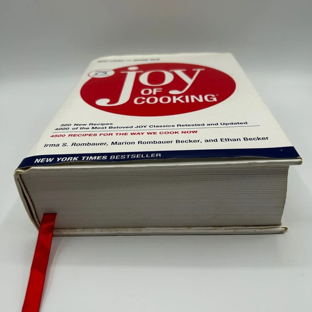 Joy of Cooking 75th Anniversary Edition Hardcover Cookbook 2006 Illustrated